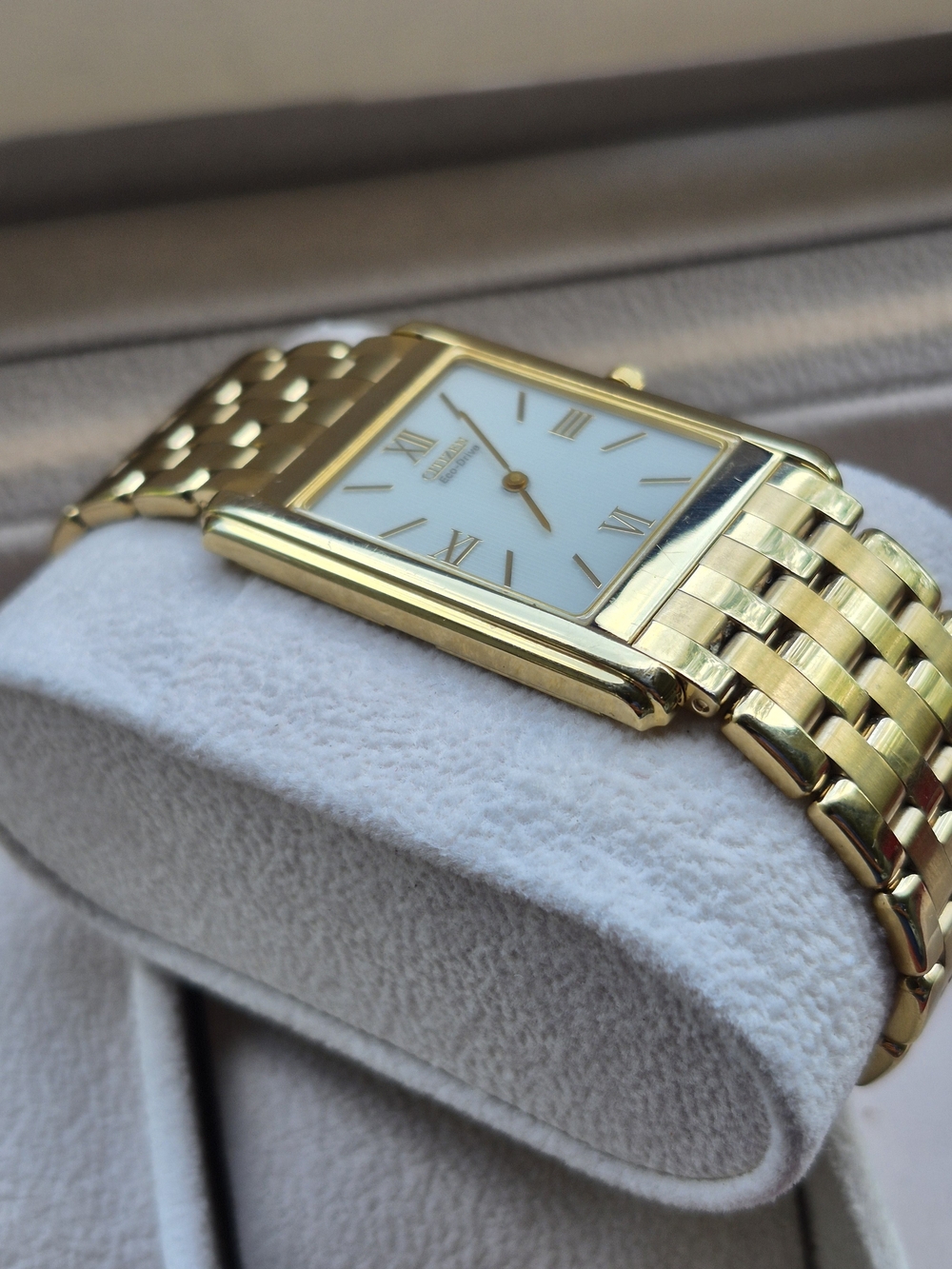 Citizen Stiletto Eco-Drive G820-T001688 TA White Roman Tank Quartz - Picture 2 of 16